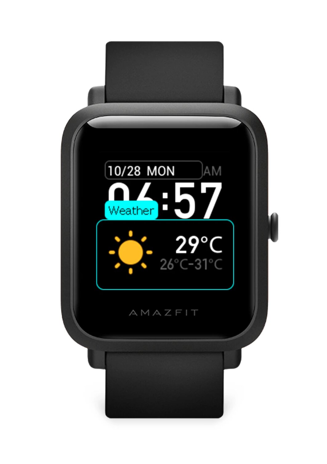 Amazfit Bip SWearablesStep Into A Colorful LifeKey Features: 31g Lightweight 40-day Battery Life 5 ATM Water Resistance Built-in GPS 31g Feather-Light Body. Sometimes Less Is More.The Amazfit Bip S is designed to be more powerful than the previous generat